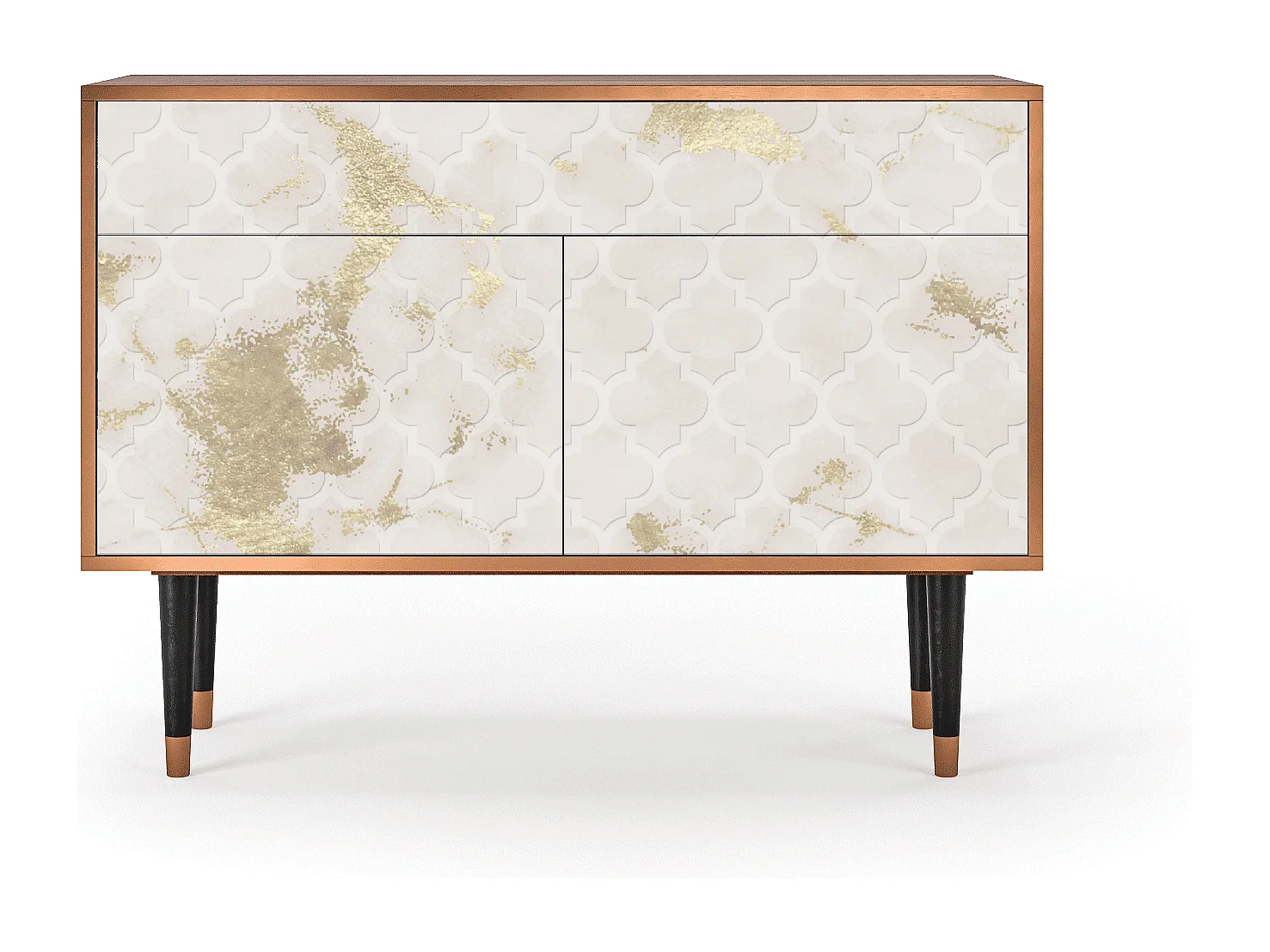 Dressoir - 115x85x48 cm - BS4 - Sahara desert, Walnoot