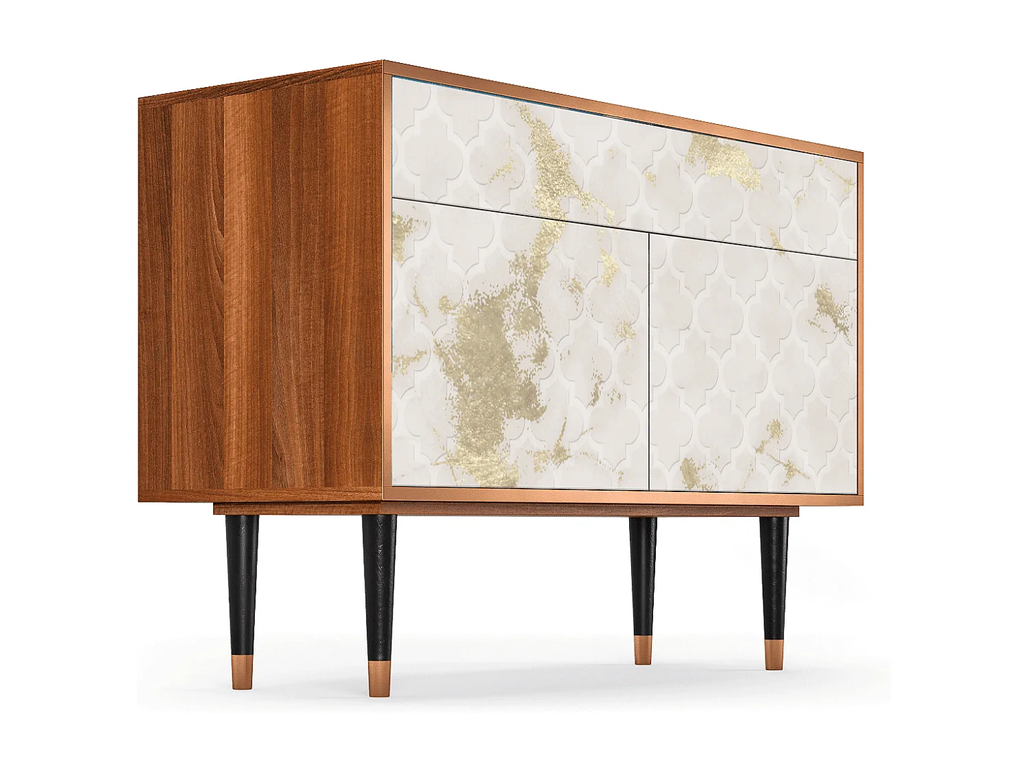 Dressoir - 115x85x48 cm - BS4 - Sahara desert, Walnoot