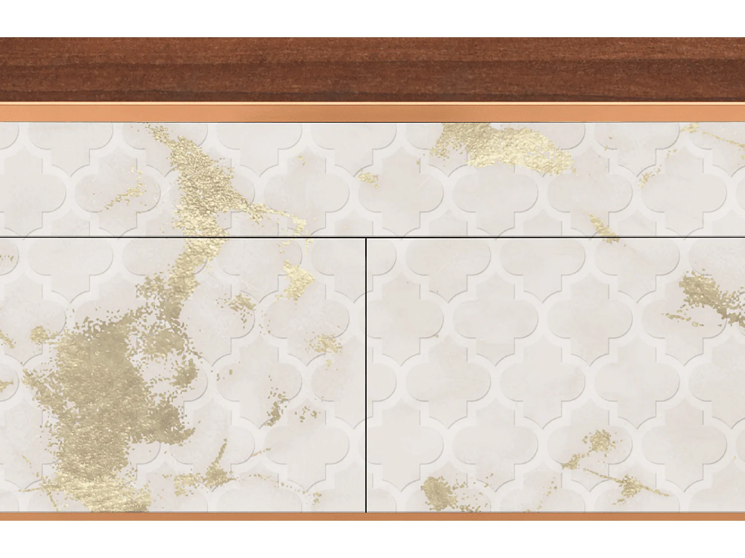 Dressoir - 115x85x48 cm - BS4 - Sahara desert, Walnoot