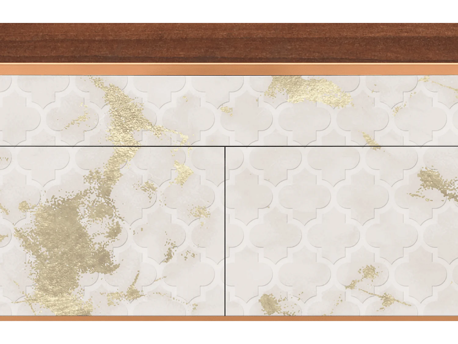 Buffet - 115x85x48 cm - BS4 - Sahara desert, Noyer