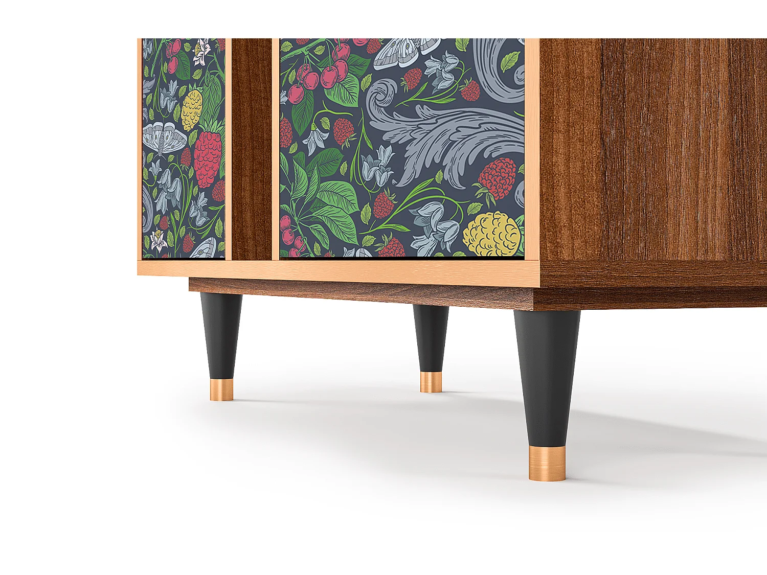 Credenza - 94х96х41 cm - BS5 - Summer Berries, Noce