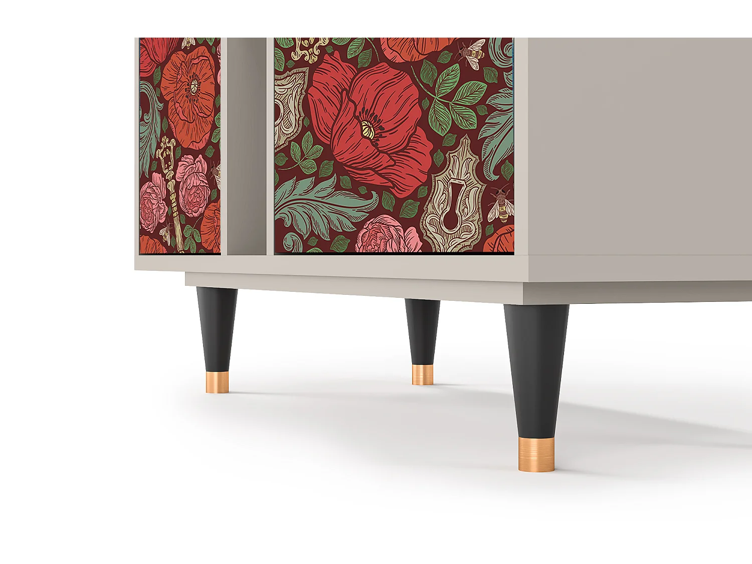 Credenza - 94х96х41 cm - BS5 - Poppy Garden, Sabbia