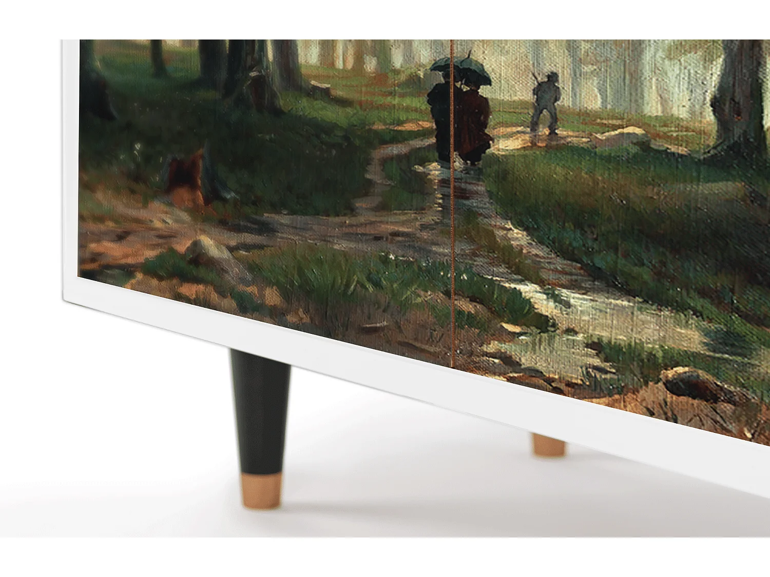 Credenza - 94x96x48 cm - BS3 -  Rain in the Oak Forest, Bianco