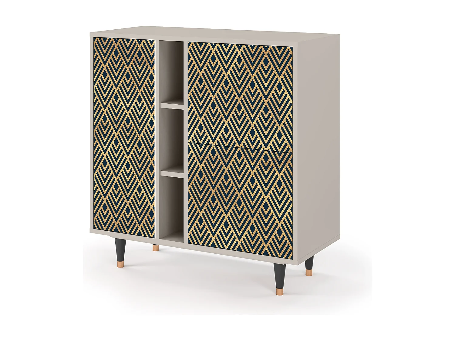 Buffet - 94х96х41 cm - BS5 - Egypt Triangles, Sable