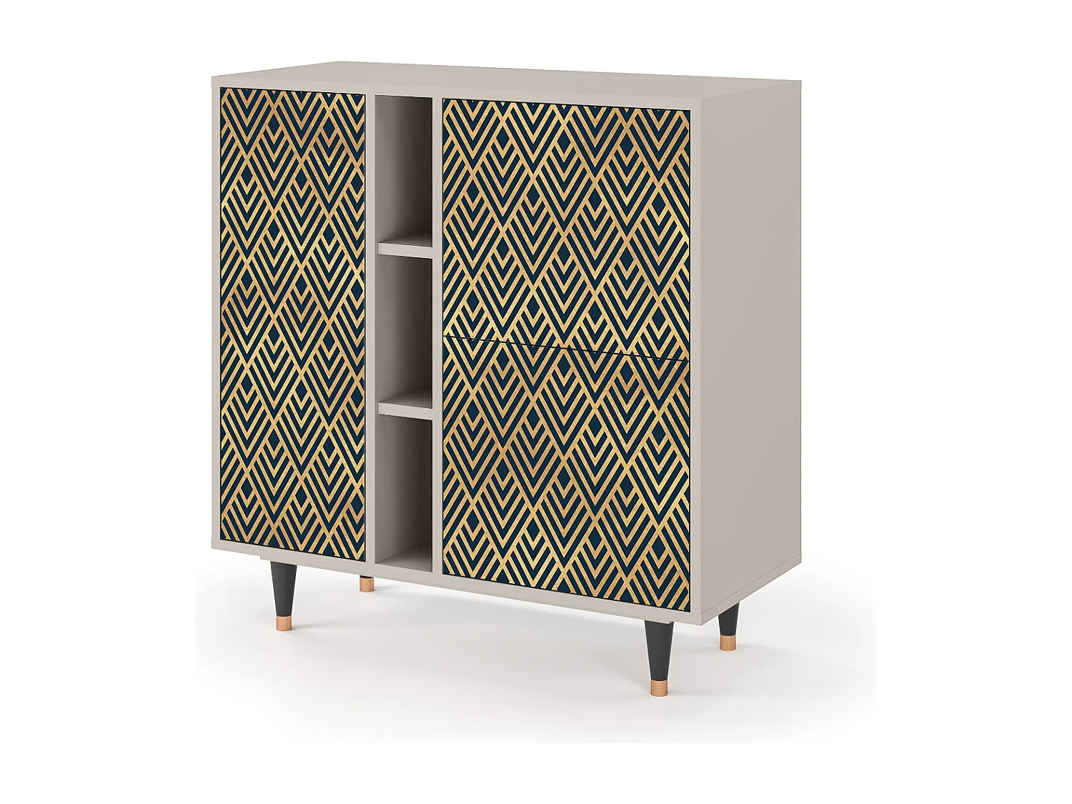 Buffet - 94х96х41 cm - BS5 - Egypt Triangles, Sable