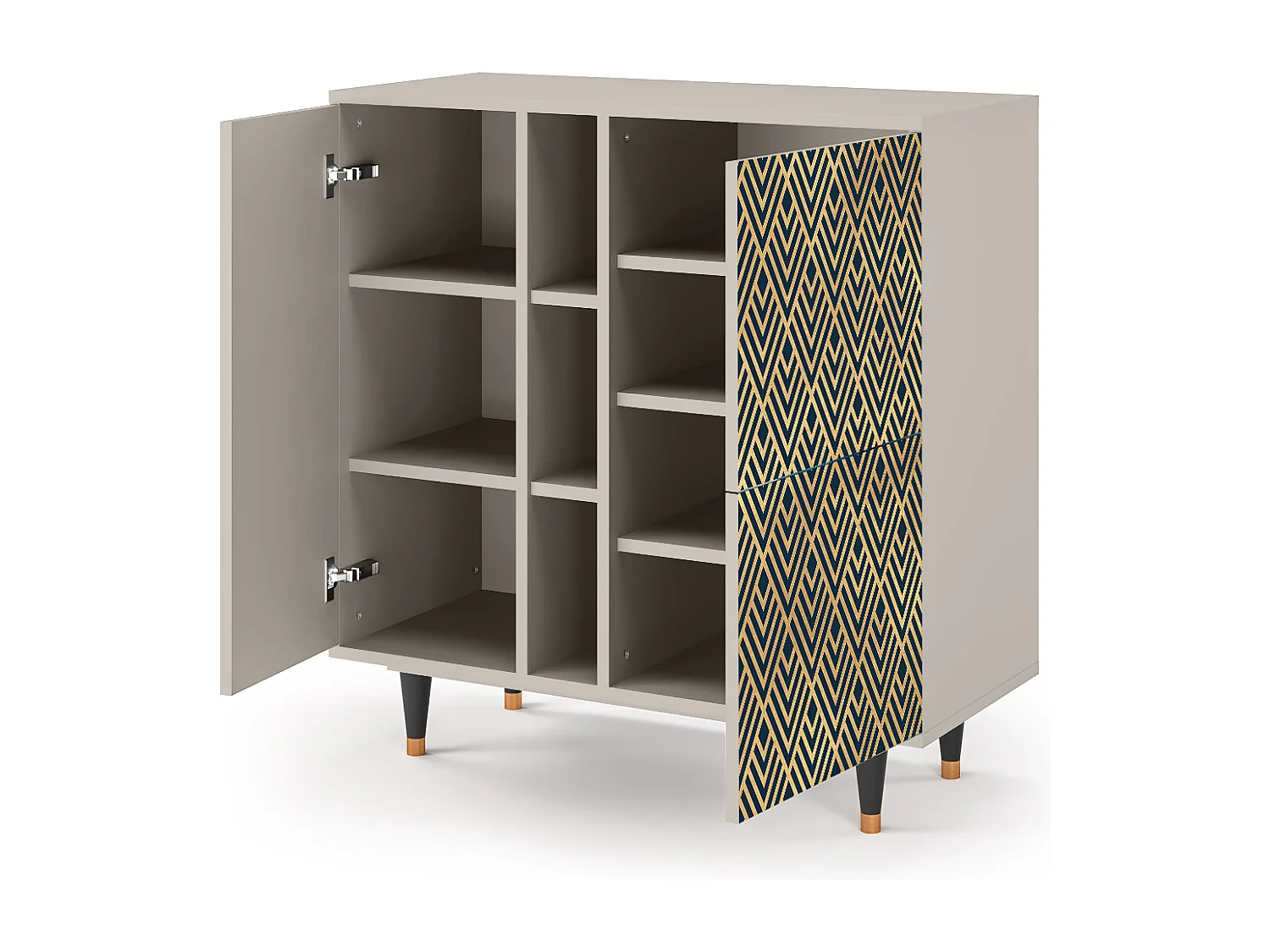 Buffet - 94х96х41 cm - BS5 - Egypt Triangles, Sable