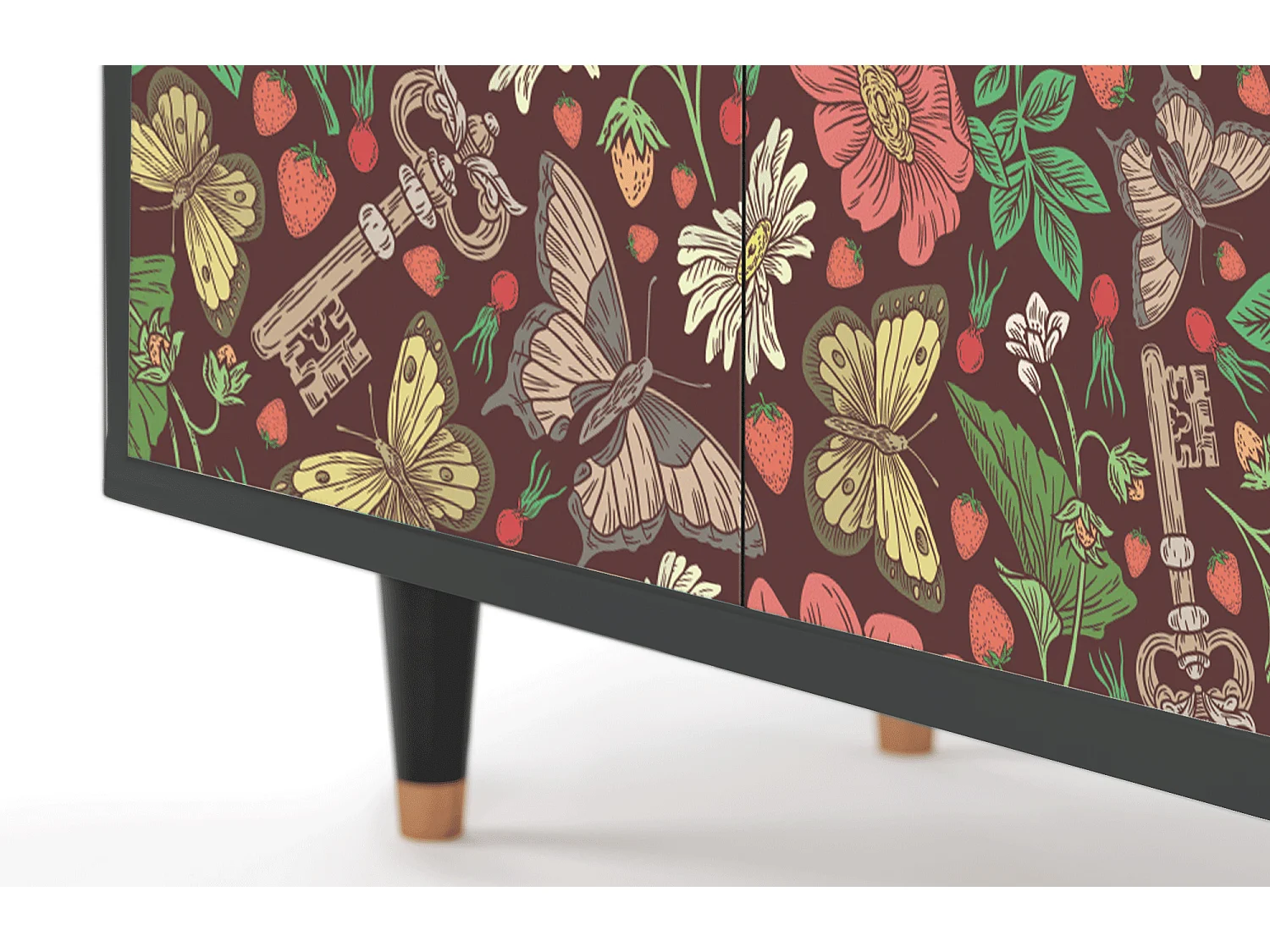 Credenza - 94x96x48 cm - BS3 - Alice in Wonderland, Antracite