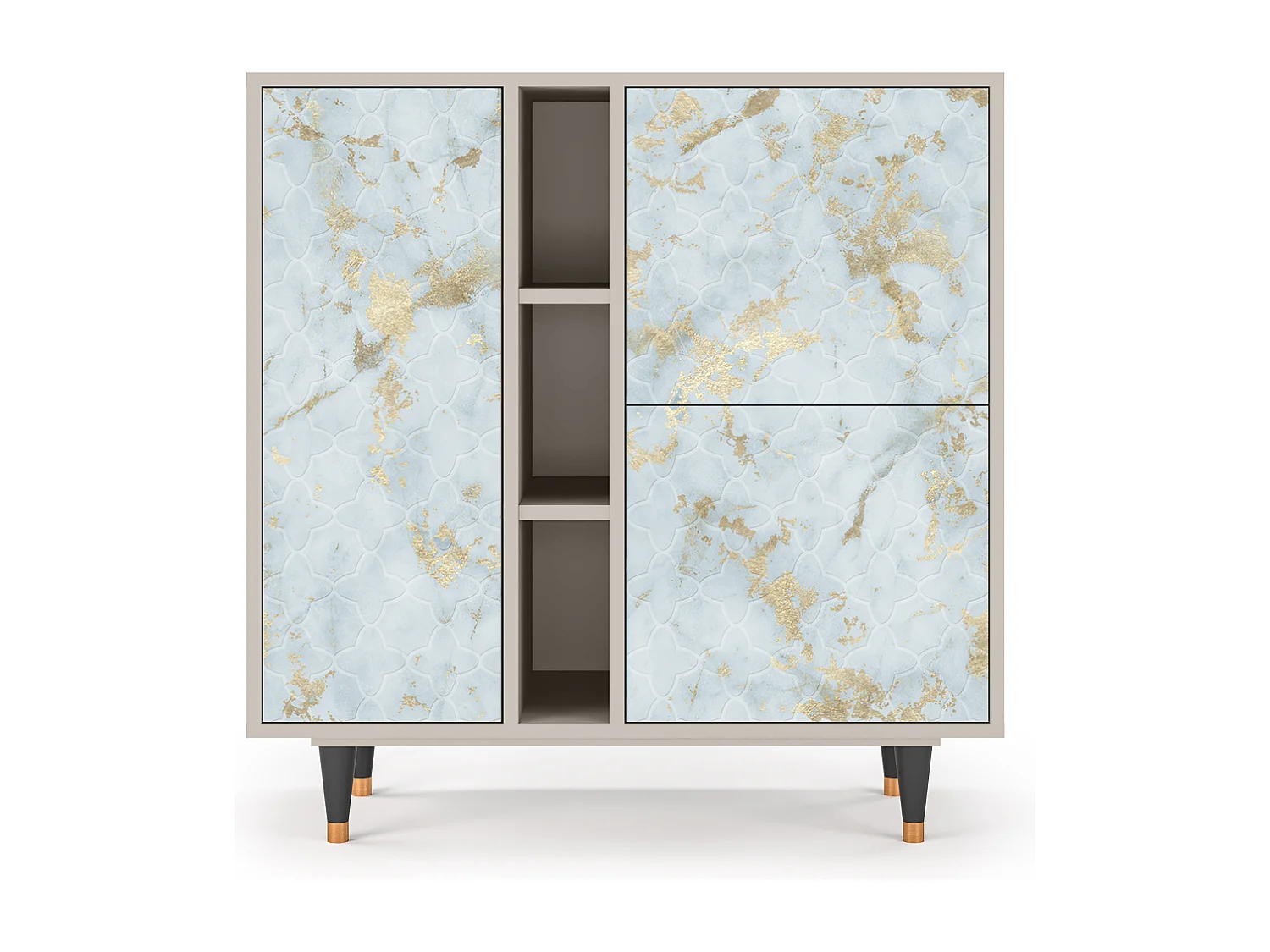 Buffet - 94х96х41 cm - BS5 - Golden Waves, Sable