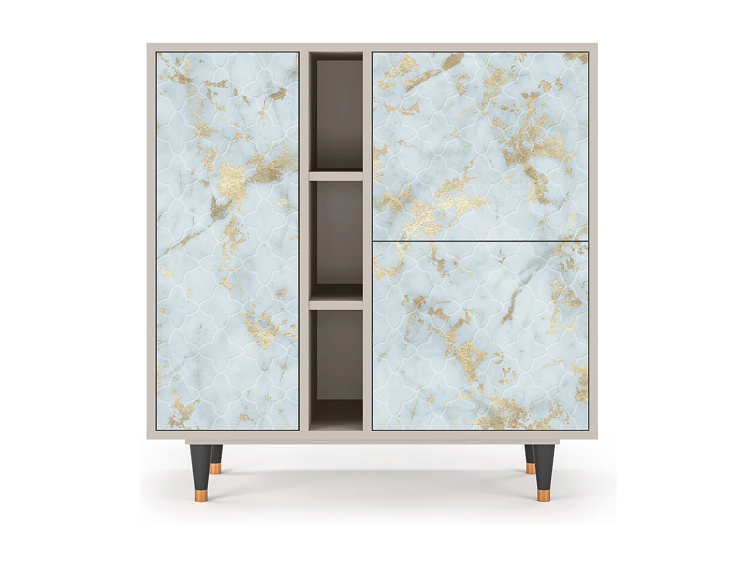 Buffet - 94х96х41 cm - BS5 - Golden Waves, Sable