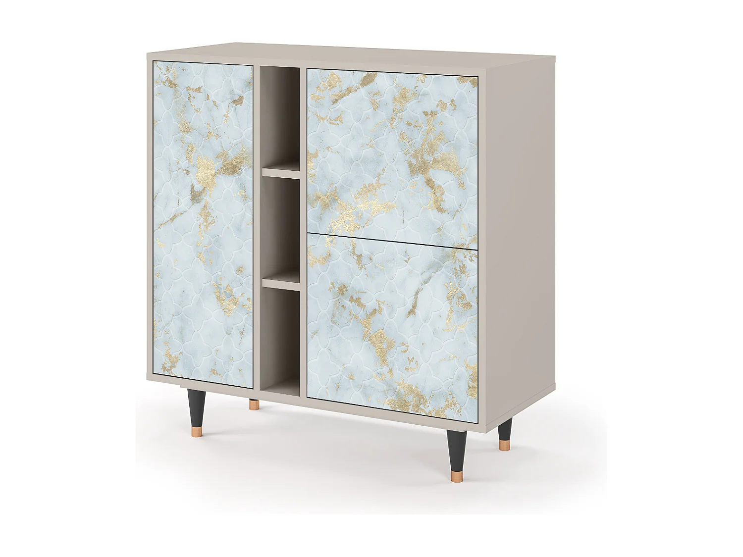 Buffet - 94х96х41 cm - BS5 - Golden Waves, Sable