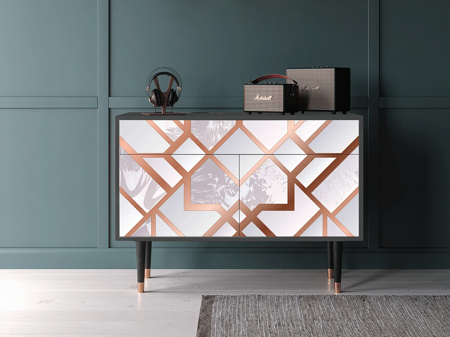 Buffet - 115x85x48 cm - BS4 - Pastel Fairytale, Anthracite