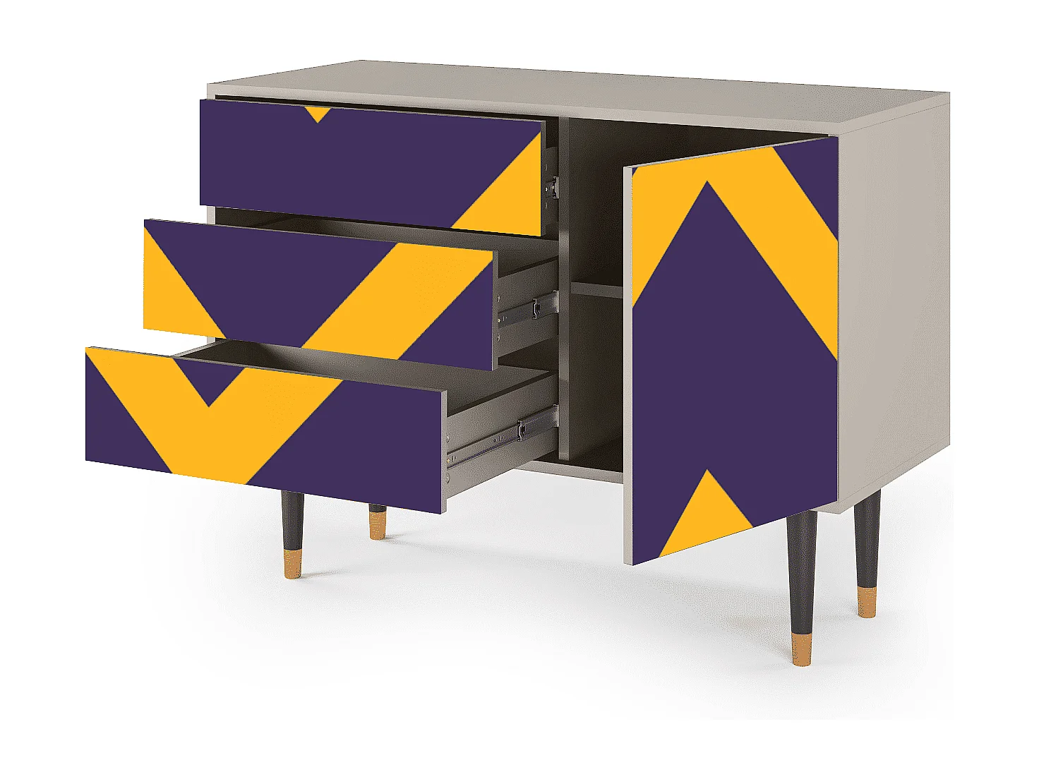 Dressoir - 115х84х41 cm - S3 - The Brightest Way, Zand