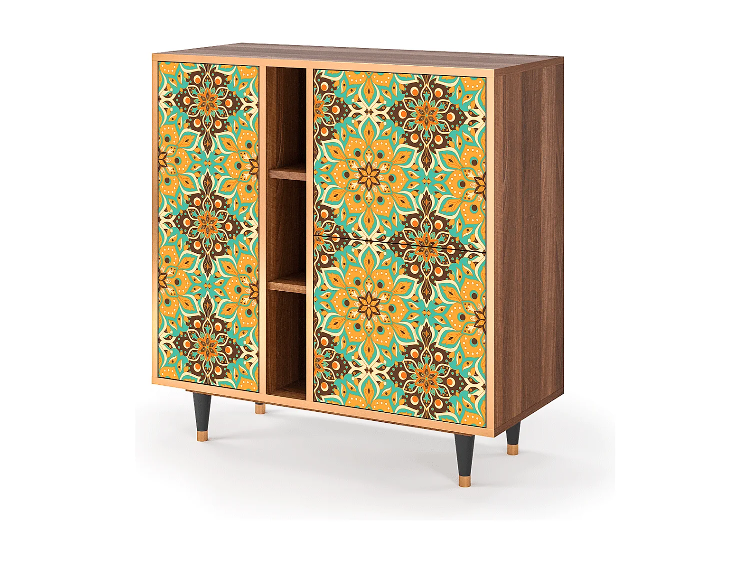 Dressoir - 94х96х41 cm - BS5 - Indian Spices, Walnoot