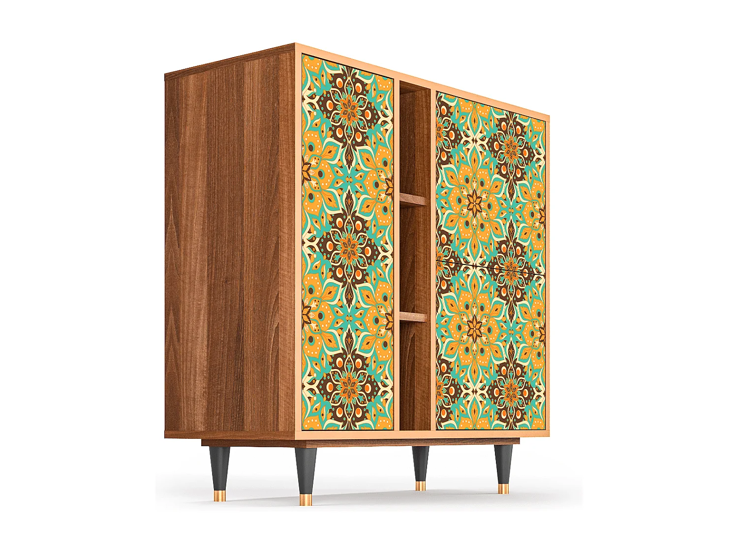 Dressoir - 94х96х41 cm - BS5 - Indian Spices, Walnoot