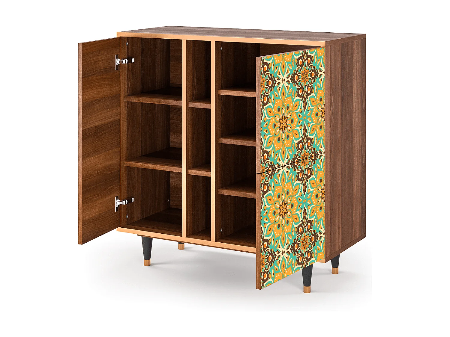 Dressoir - 94х96х41 cm - BS5 - Indian Spices, Walnoot