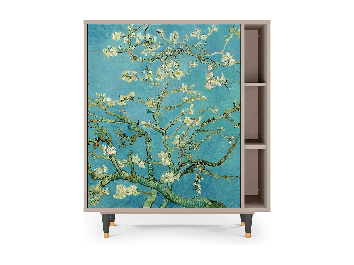 Aparador - 96х110х41 cm - BS6 - Almond Blossom, Latte