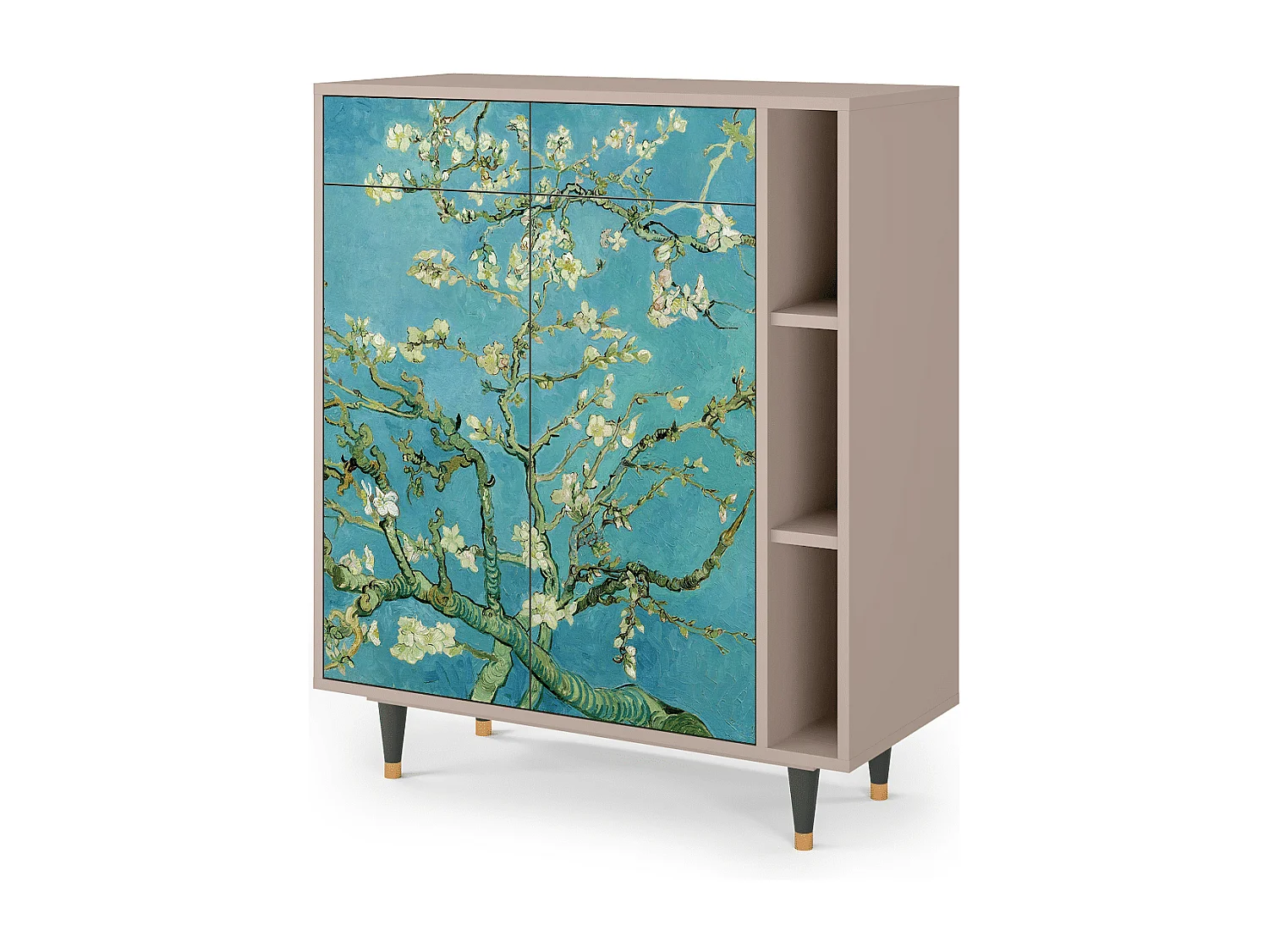 Credenza - 96х110х41 cm - BS6 - Almond Blossom, Latte