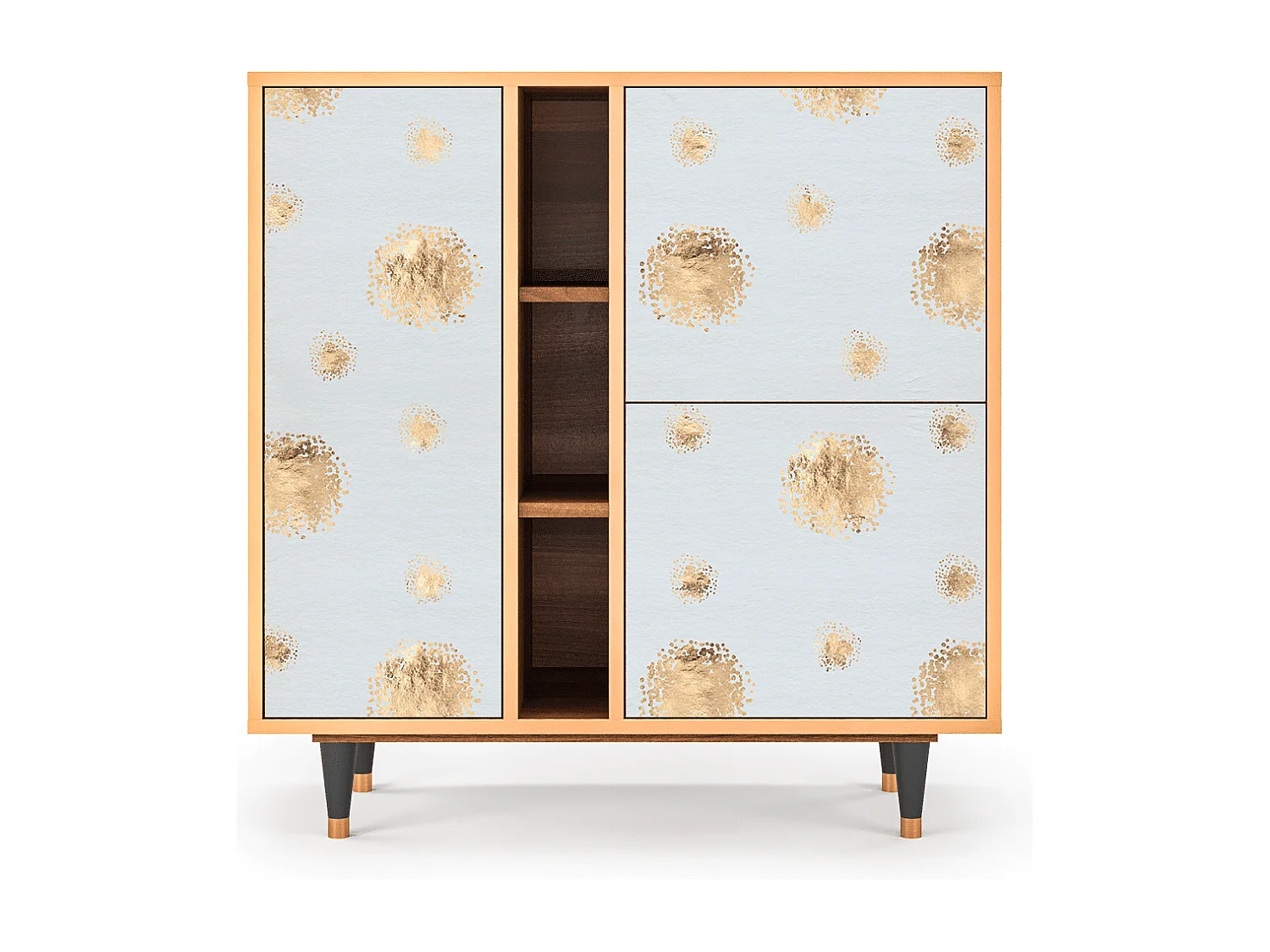 Buffet - 94х96х41 cm - BS5 - Sky Latte, Noyer