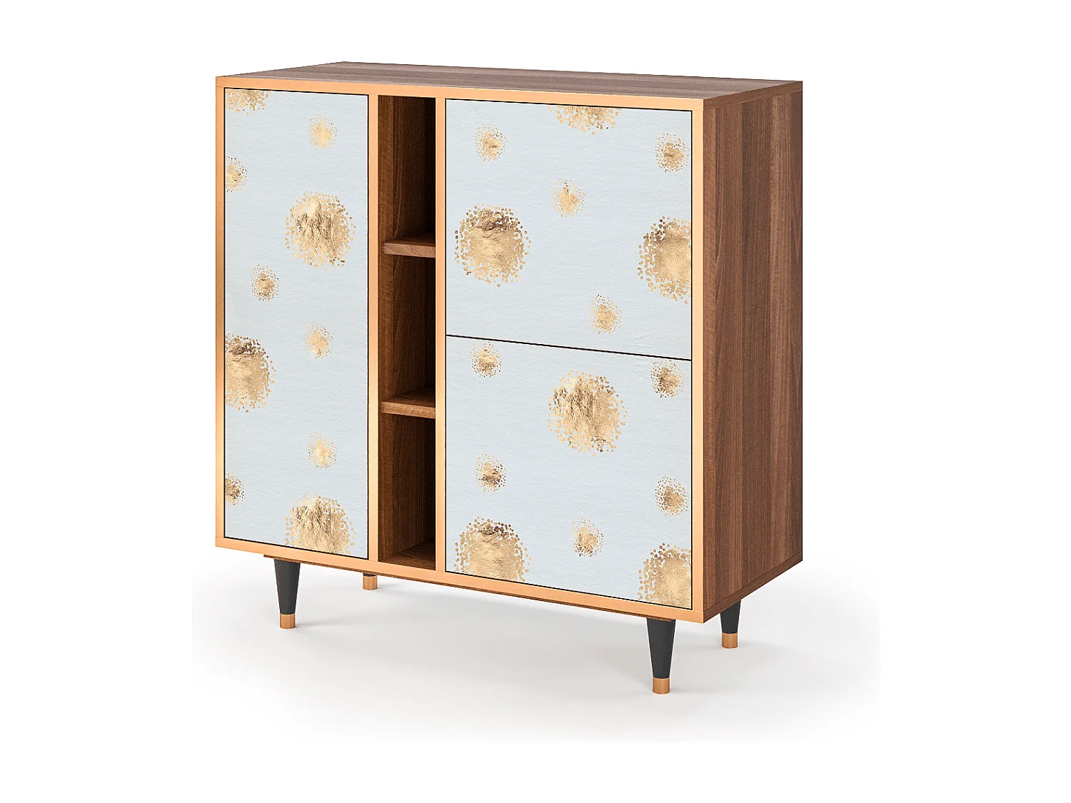 Buffet - 94х96х41 cm - BS5 - Sky Latte, Noyer