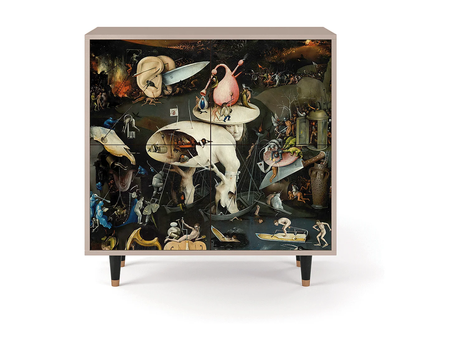 Buffet - 94x96x48 cm - BS3 - The Garden 2, Latte