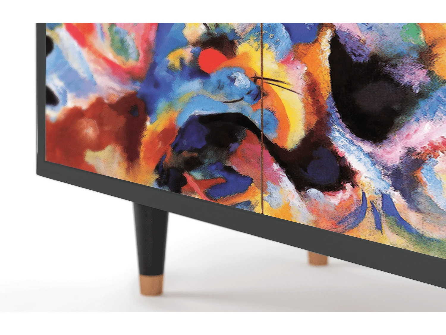 Kredens - 94x96x48 cm - BS3 - Kandinsky, Antracyt