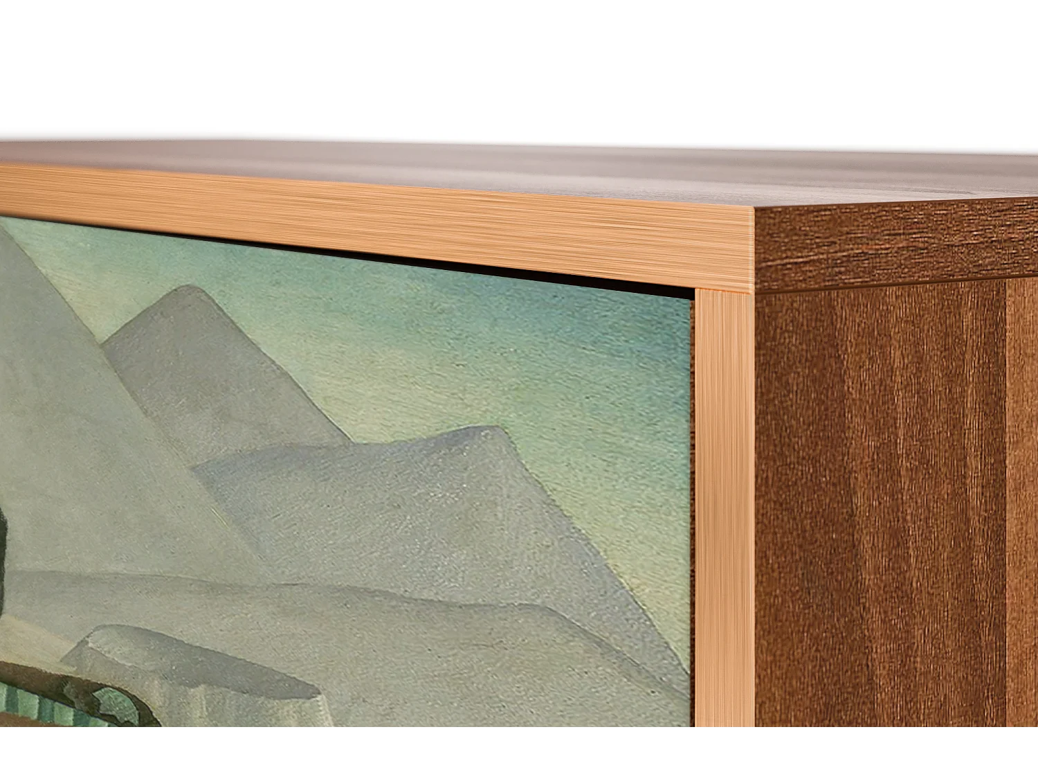 Credenza - 115х84х41 cm - S3 - The Cubist Paintings , Noce