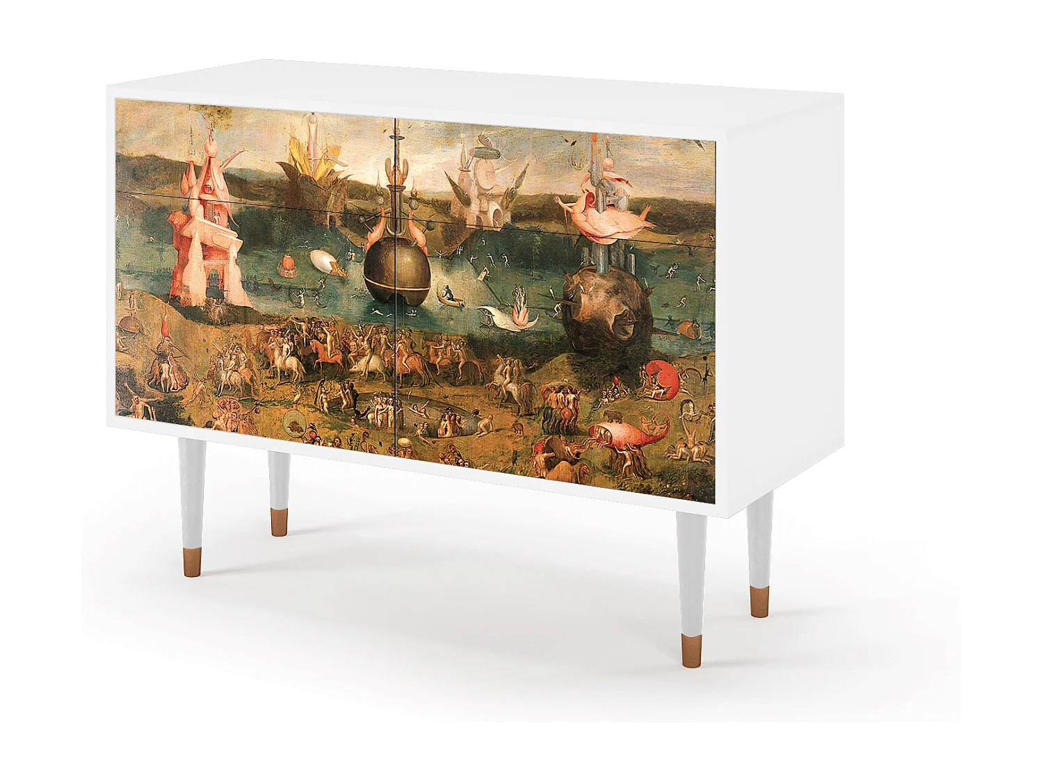 Buffet - 115x85x48 cm - BS4 - Garden of Delights , Blanc