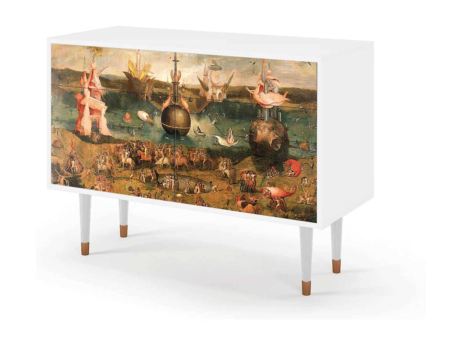 Buffet - 115x85x48 cm - BS4 - Garden of Delights , Blanc