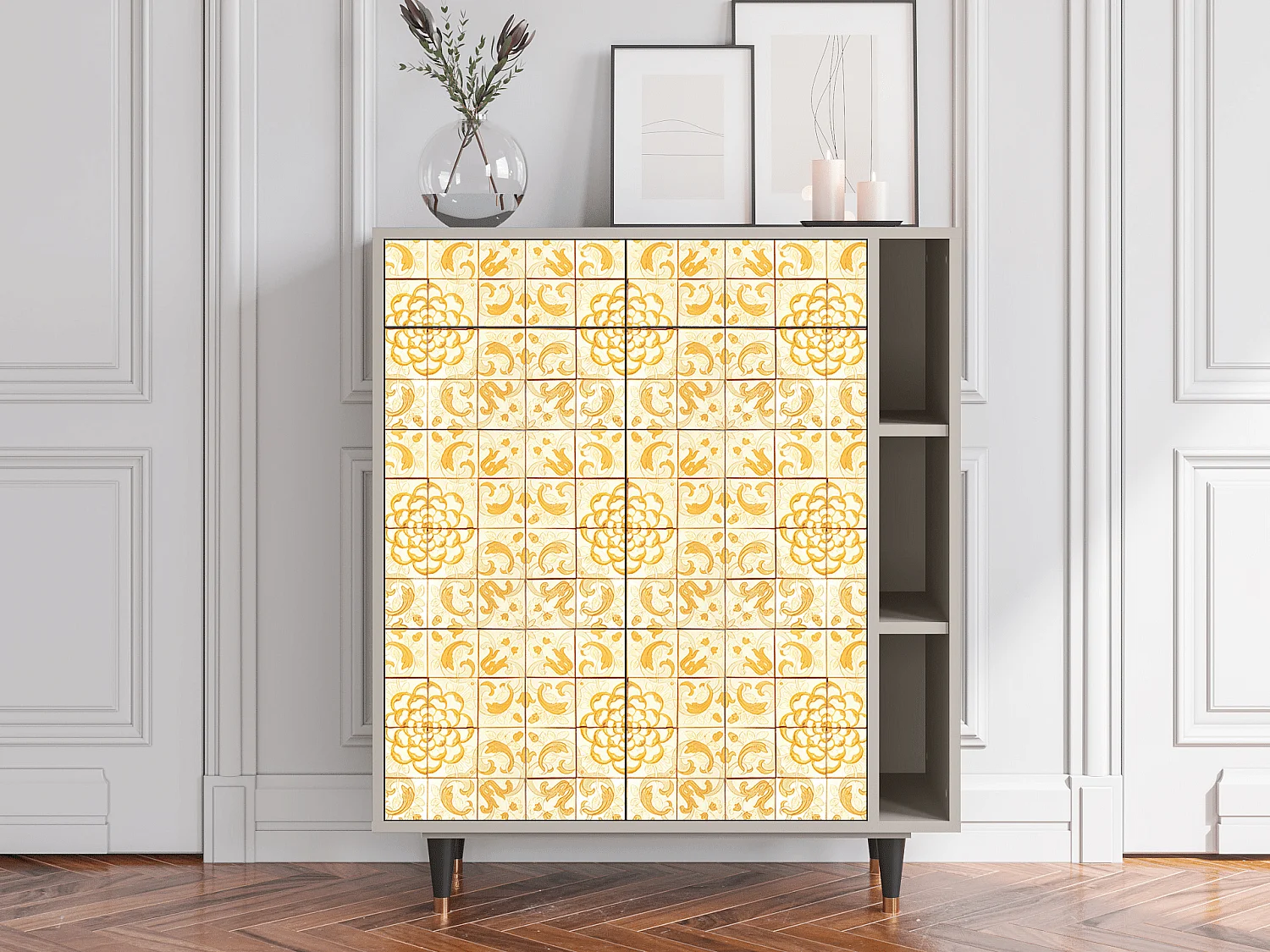 Credenza - 96х110х41 cm - BS6 - Sunshiny Tile, Sabbia