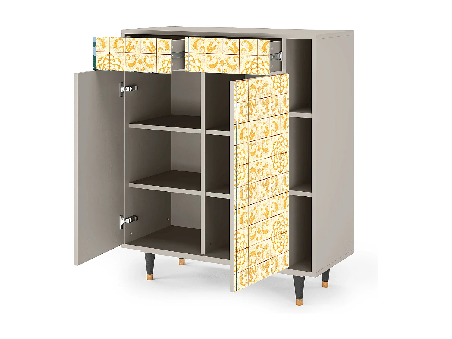 Credenza - 96х110х41 cm - BS6 - Sunshiny Tile, Sabbia