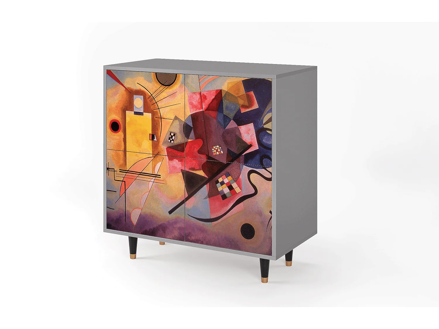 Buffet - 94x96x48 cm - BS3 - Modern Art, Gris