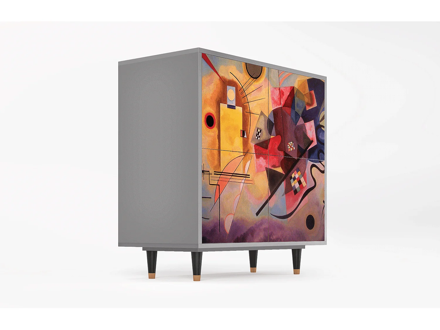 Buffet - 94x96x48 cm - BS3 - Modern Art, Gris