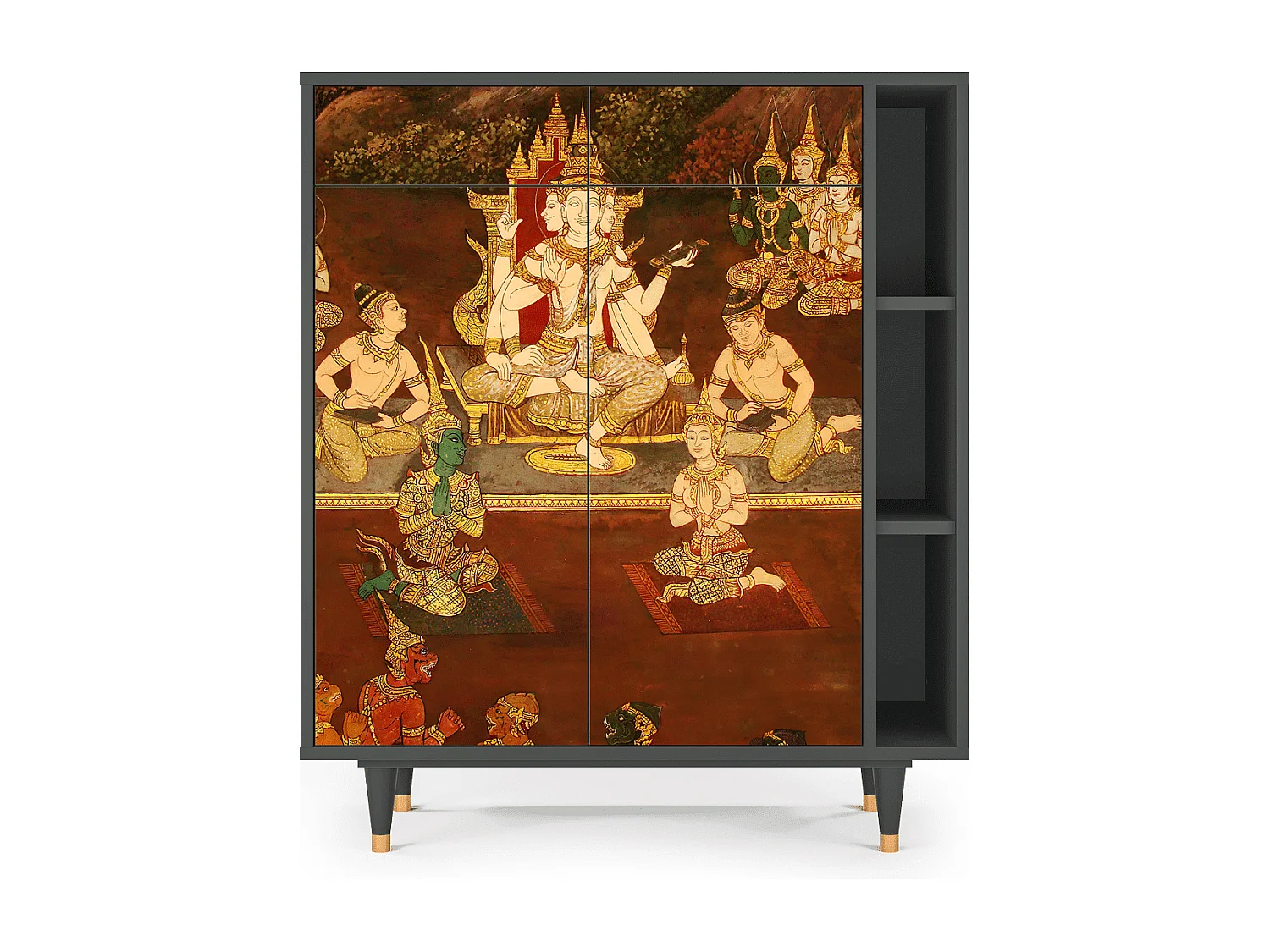 Buffet - 96х110х41 cm - BS6 - Malyavan, Anthracite