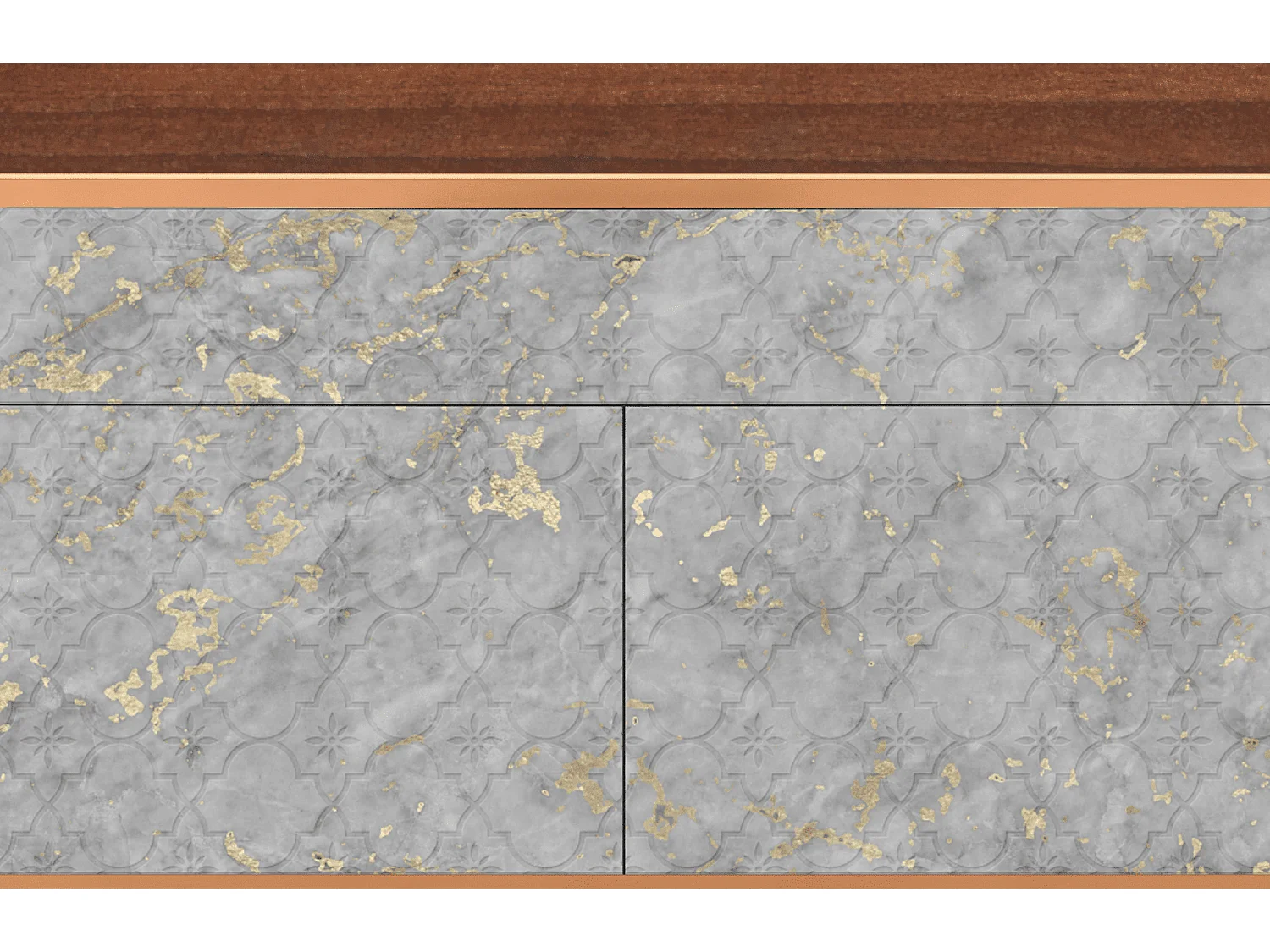 Aparador - 115x85x48 cm - BS4 - Mariana Trench, Nogueira