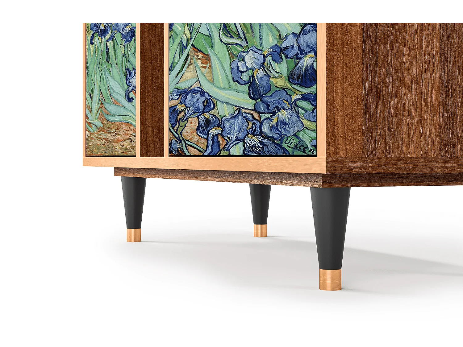 Credenza - 94х96х41 cm - BS5 - Irises , Noce