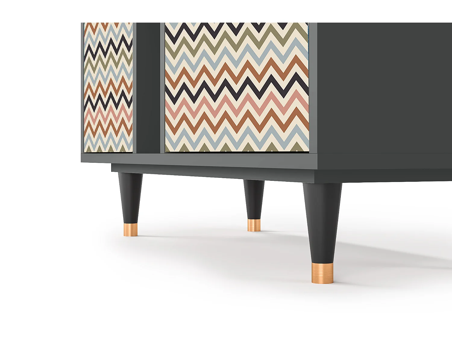 Credenza - 94х96х41 cm - BS5 - Bright Ripple, Antracite