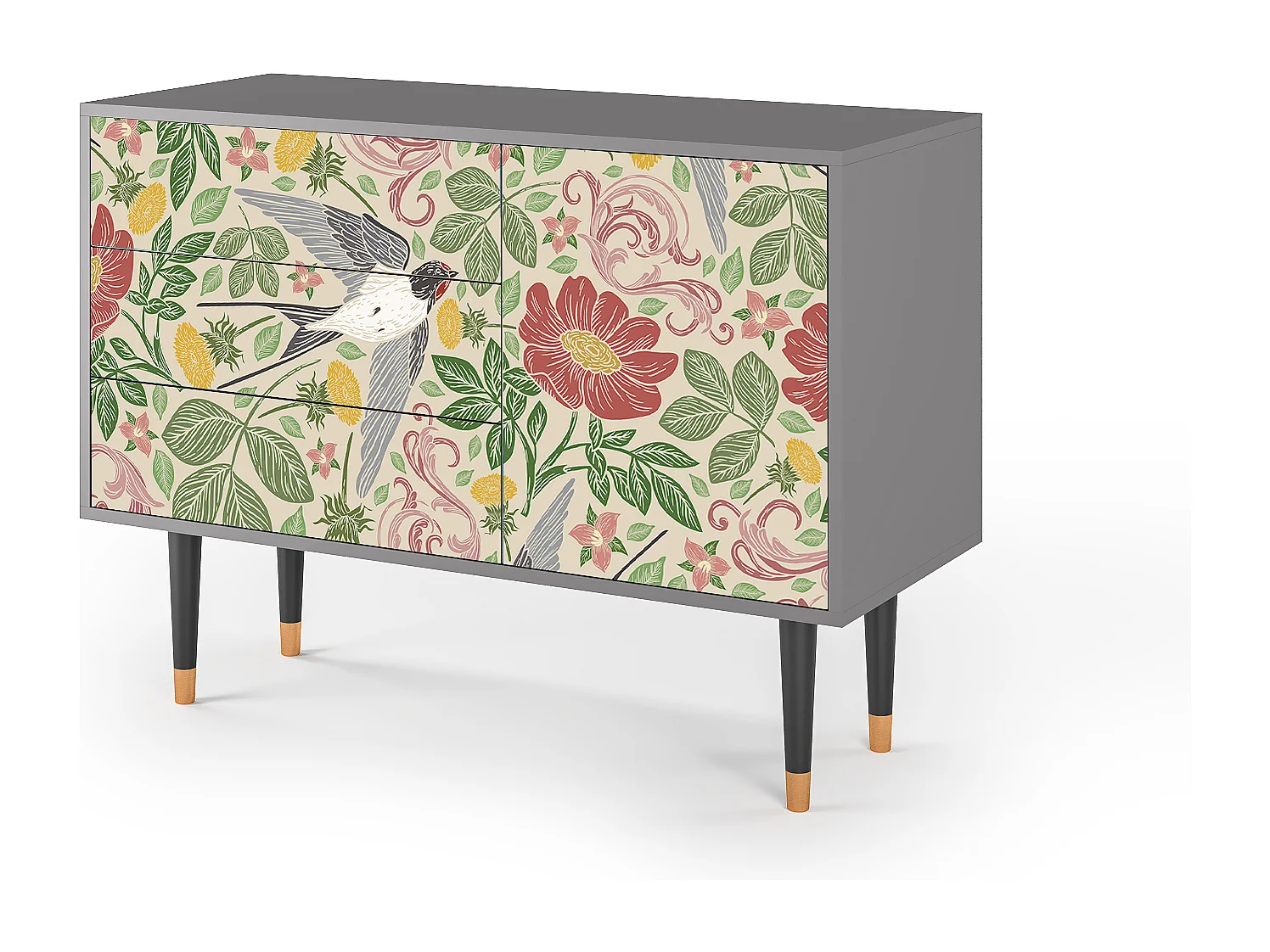 Buffet - 115х84х41 cm - S3 - Spring Swallow, Gris