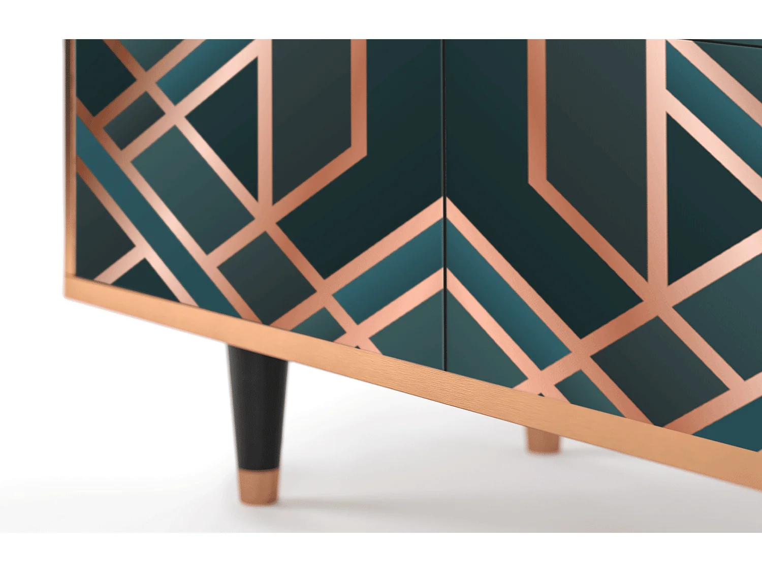 Buffet - 94x96x48 cm - BS3 - Bronze Crossroad, Noyer