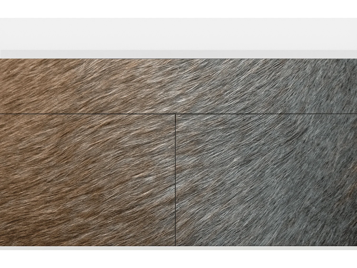 Buffet - 115x85x48 cm - BS4 - Peanut Hair, Blanc