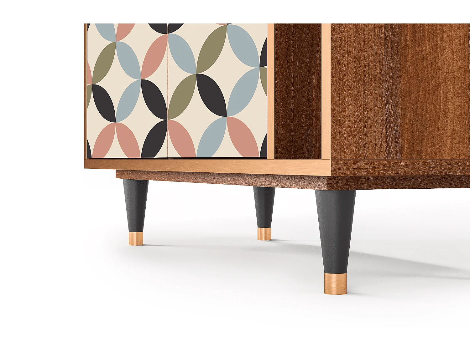 Dressoir - 96х110х41 cm - BS6 - Butterfly Effect, Walnoot