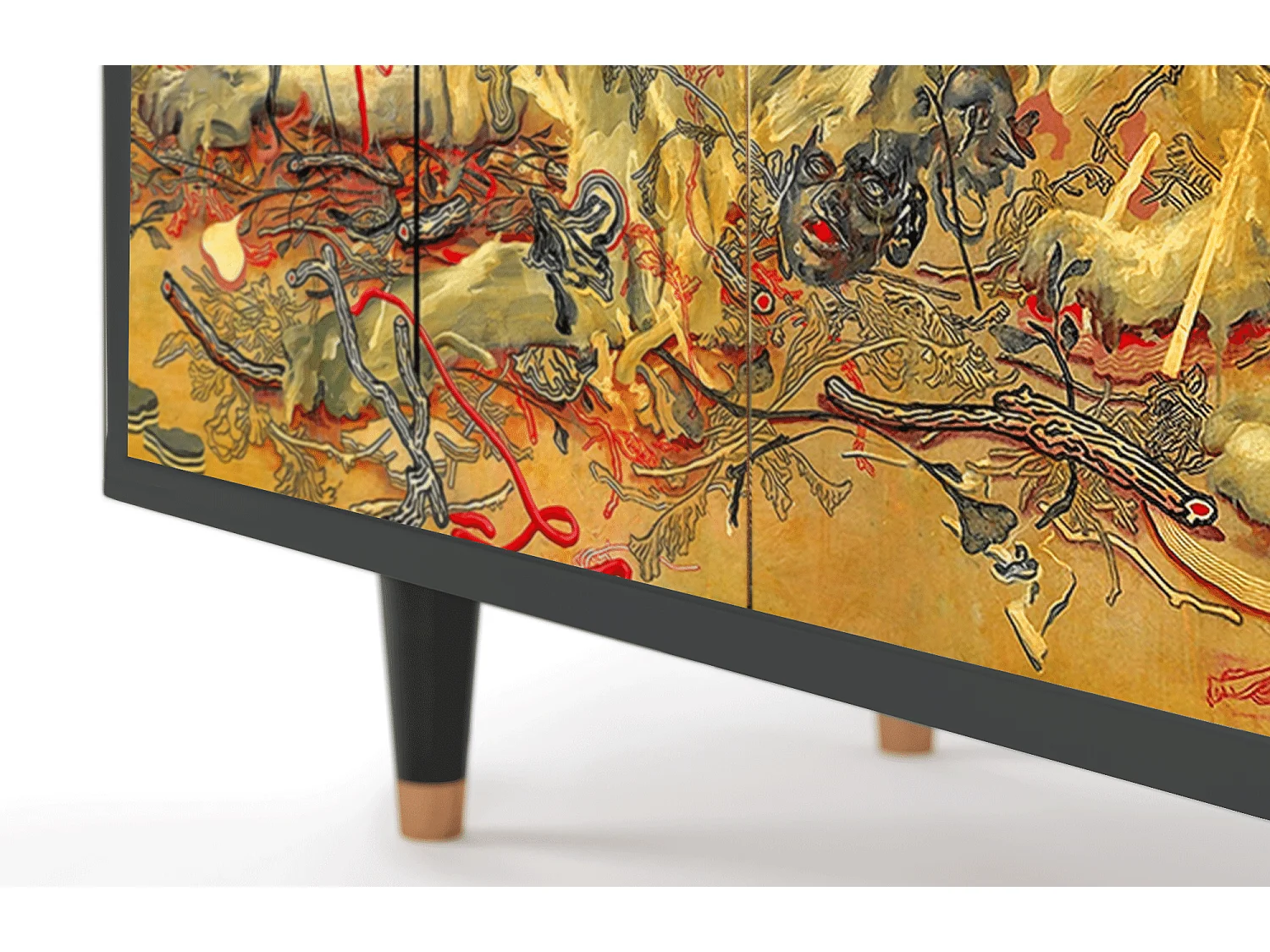 Credenza - 94x96x48 cm - BS3 - Blood by James Jean, Antracite