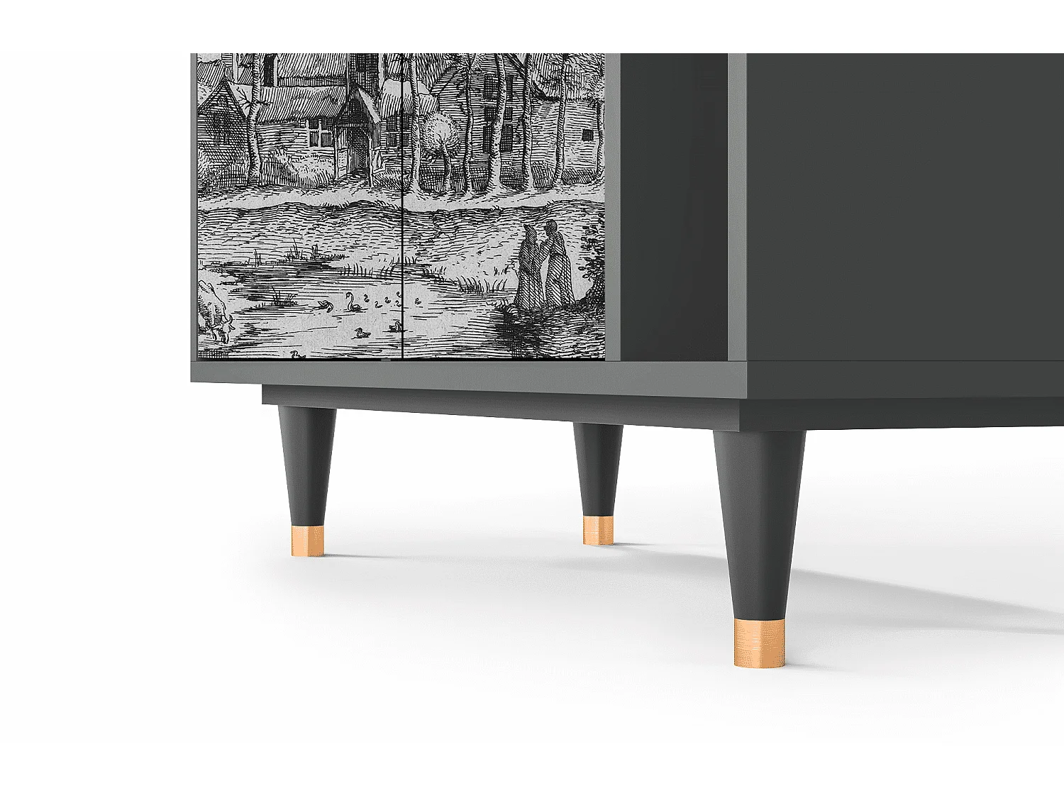 Buffet - 96х110х41 cm - BS6 - A Pond, Anthracite