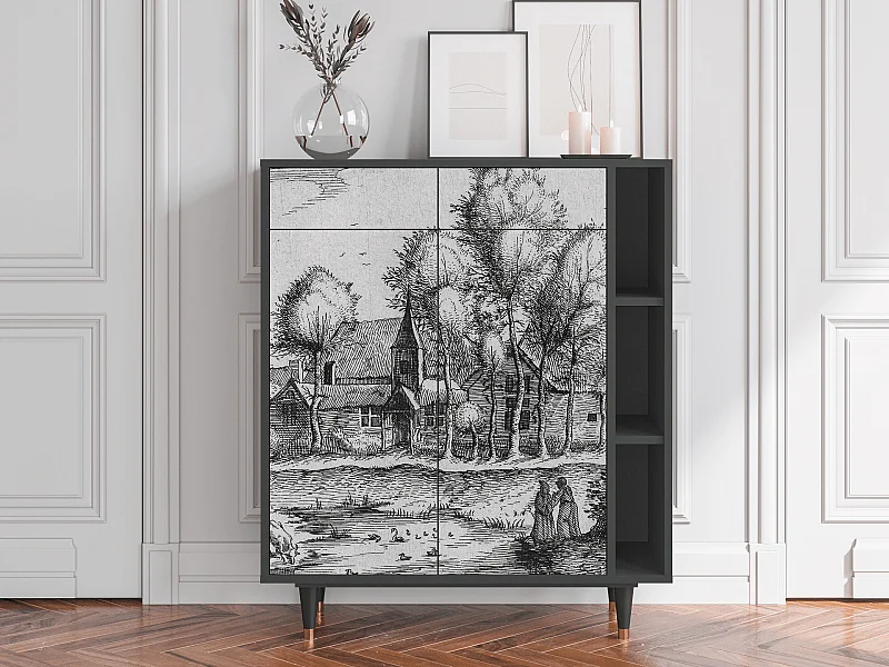 Buffet - 96х110х41 cm - BS6 - A Pond, Anthracite