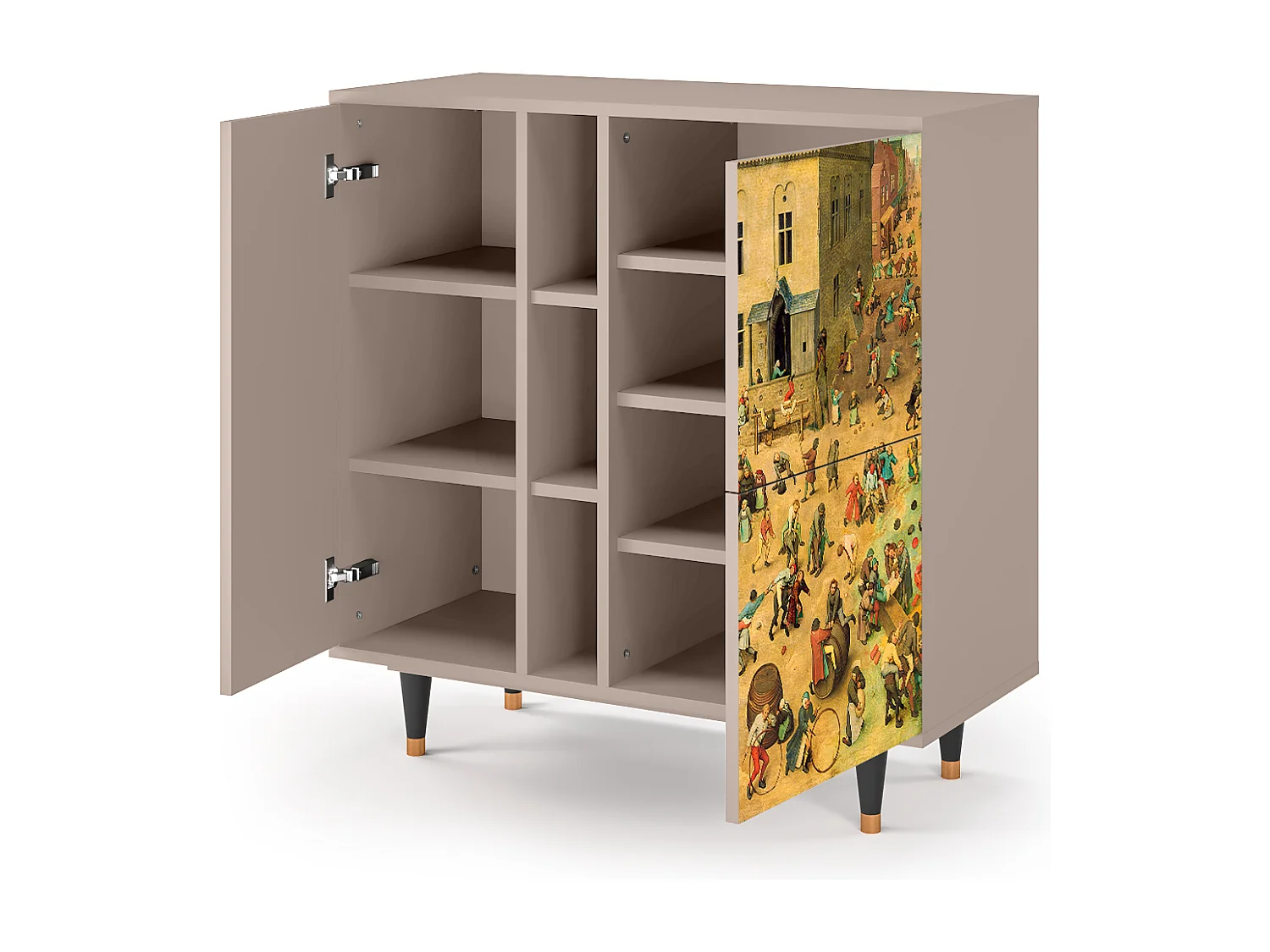 Buffet - 94х96х41 cm - BS5 - Children Games, Latte