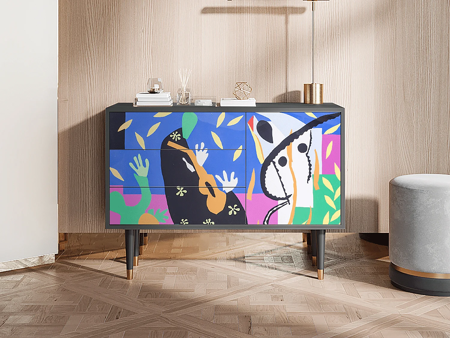 Credenza - 115х84х41 cm - S3 - La Tristesse du Roi, Antracite