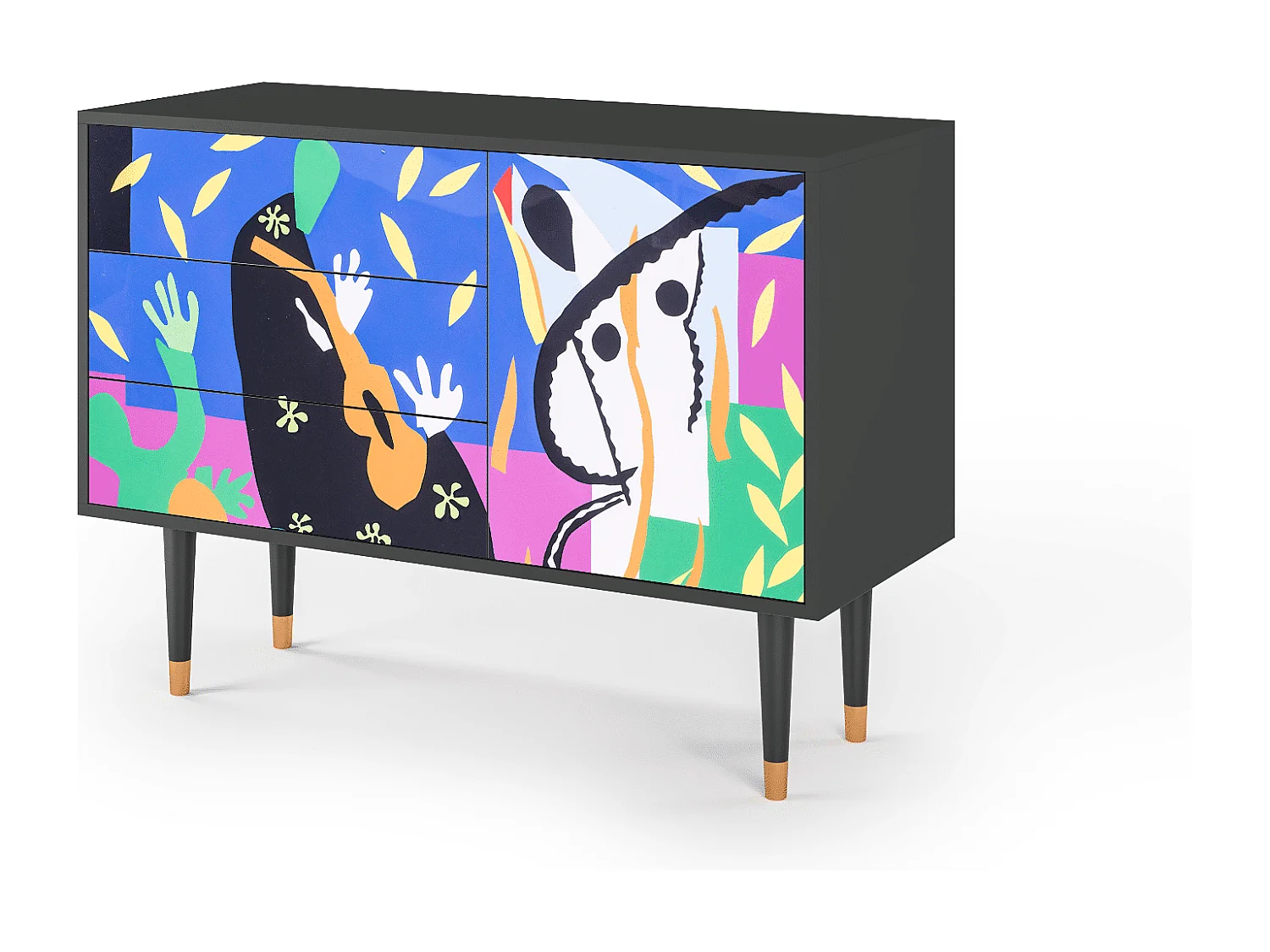 Credenza - 115х84х41 cm - S3 - La Tristesse du Roi, Antracite