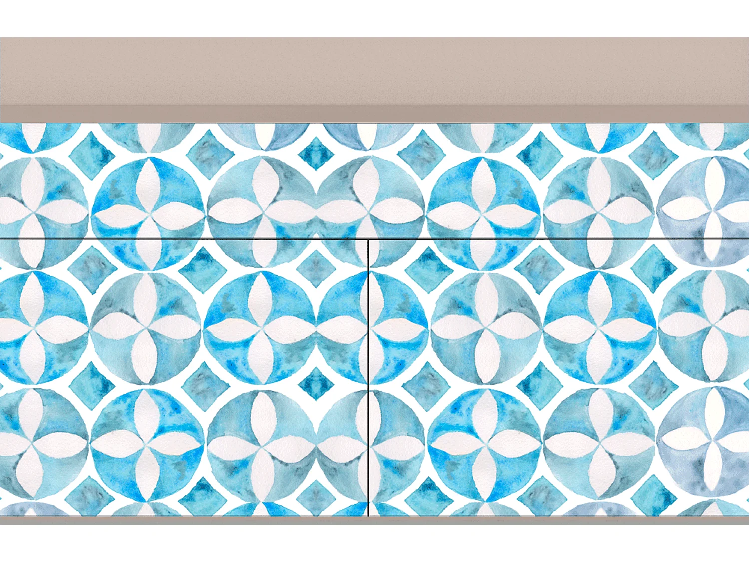 Buffet - 115x85x48 cm - BS4 - Porto Mood, Latte