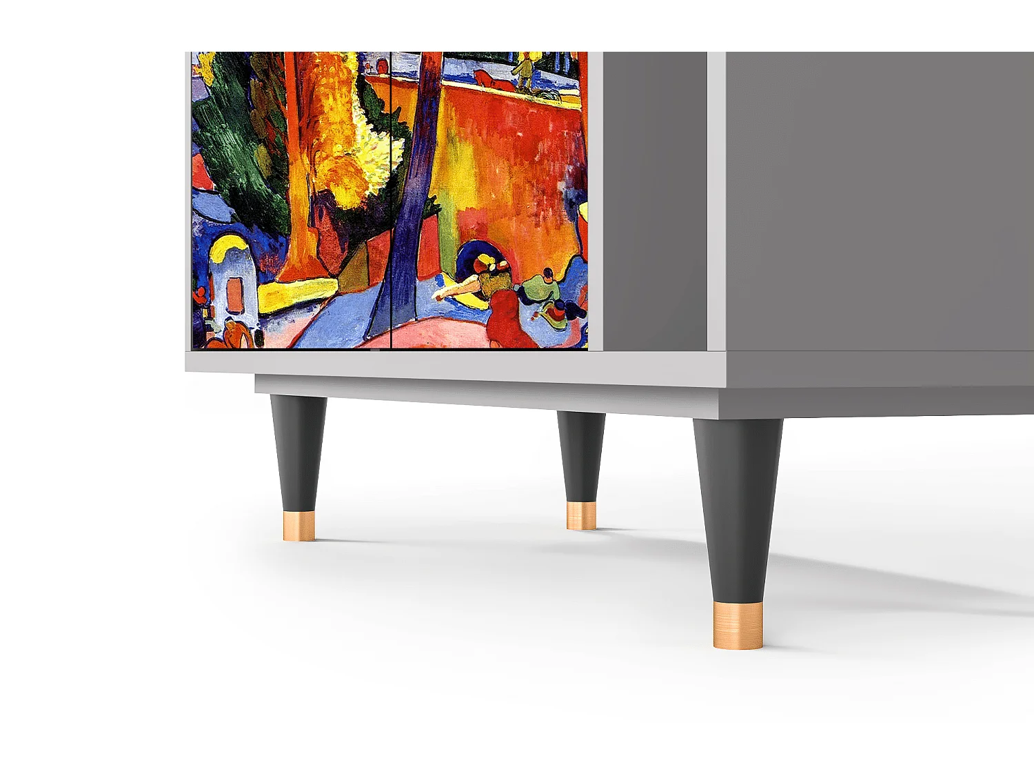 Buffet - 96х110х41 cm - BS6 - The Turning Road, Gris