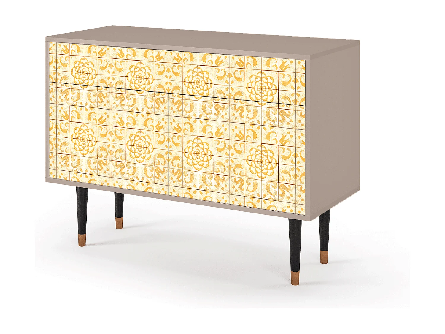 Buffet - 115x85x48 cm - BS4 - Sunshiny Tile, Latte