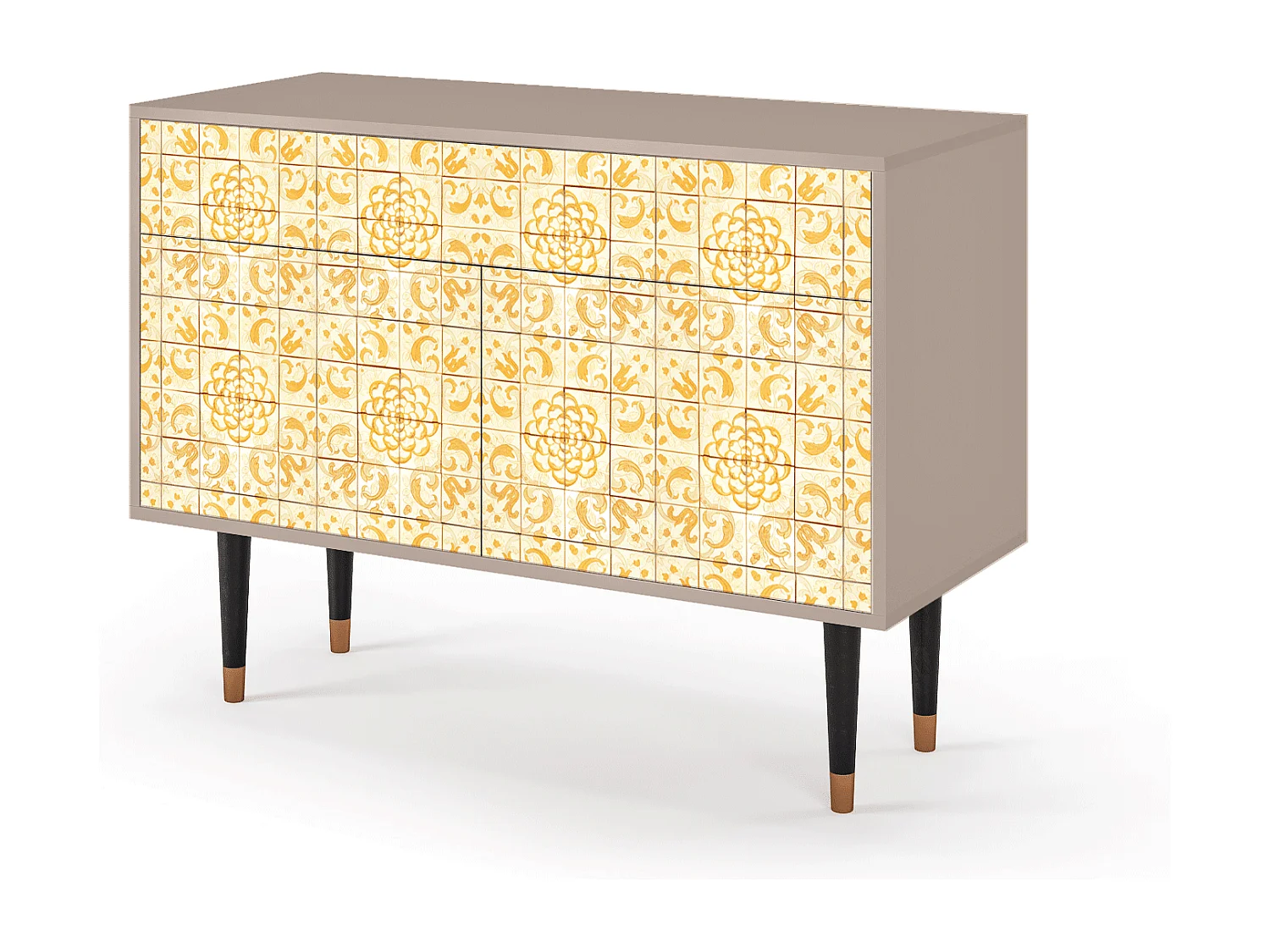Buffet - 115x85x48 cm - BS4 - Sunshiny Tile, Latte